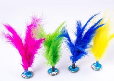 Everyday Crate Premium Feather Kick Shuttlecock Foot Exercise Toy Premium Feather Kick Shuttlecock Foot Exercise Toy