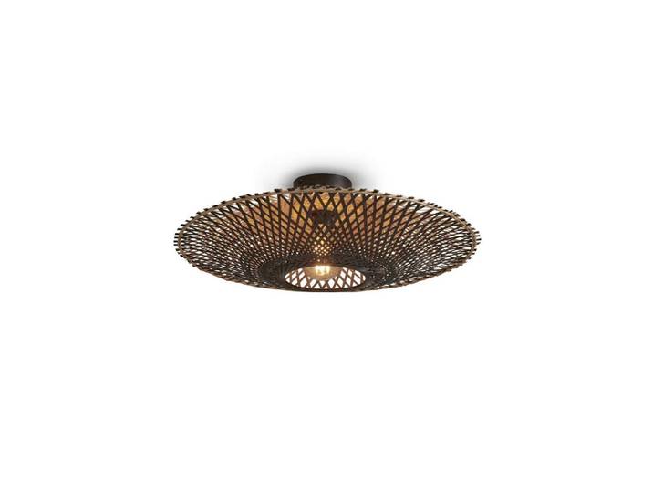Deckenleuchte Kalimantan Naturfarben/Schwarz D: 60 cm