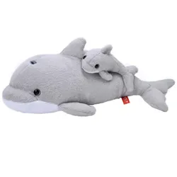 Plüschtier von Wild Republic - Maxi Delfin Mama und Baby