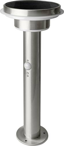 OSRAM HOMELIGHTING ENDURA Style Solar 40cm Post Sensor Double Circle 6W Stainless Steel 4099854455469 LED-Außenwandleuchte 6.00W