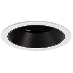 Brumberg Einbaudownlight BINATO, IP20, rund, ohne LED Modul, dreh- und schwenkbar, weiß, schwarz BRUM-20173550