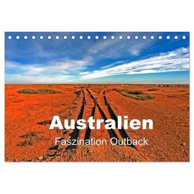 Australien - Faszination Outback (Tischkalender 2026 DIN A5 quer), CALVENDO Monatskalender