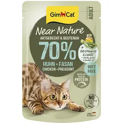 GimCat Near Nature Huhn & Fasan 16x85 g