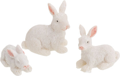 Hasen, 2,5 cm, 3-teilig