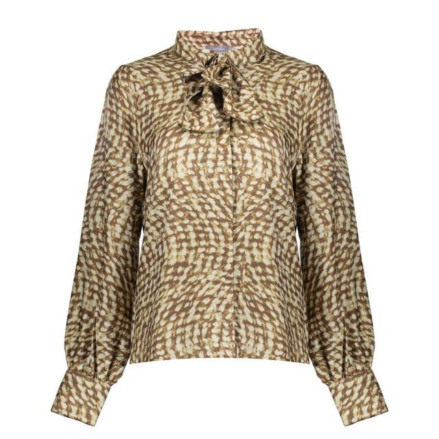 Geisha blouse 53903-20 775 brown/sand