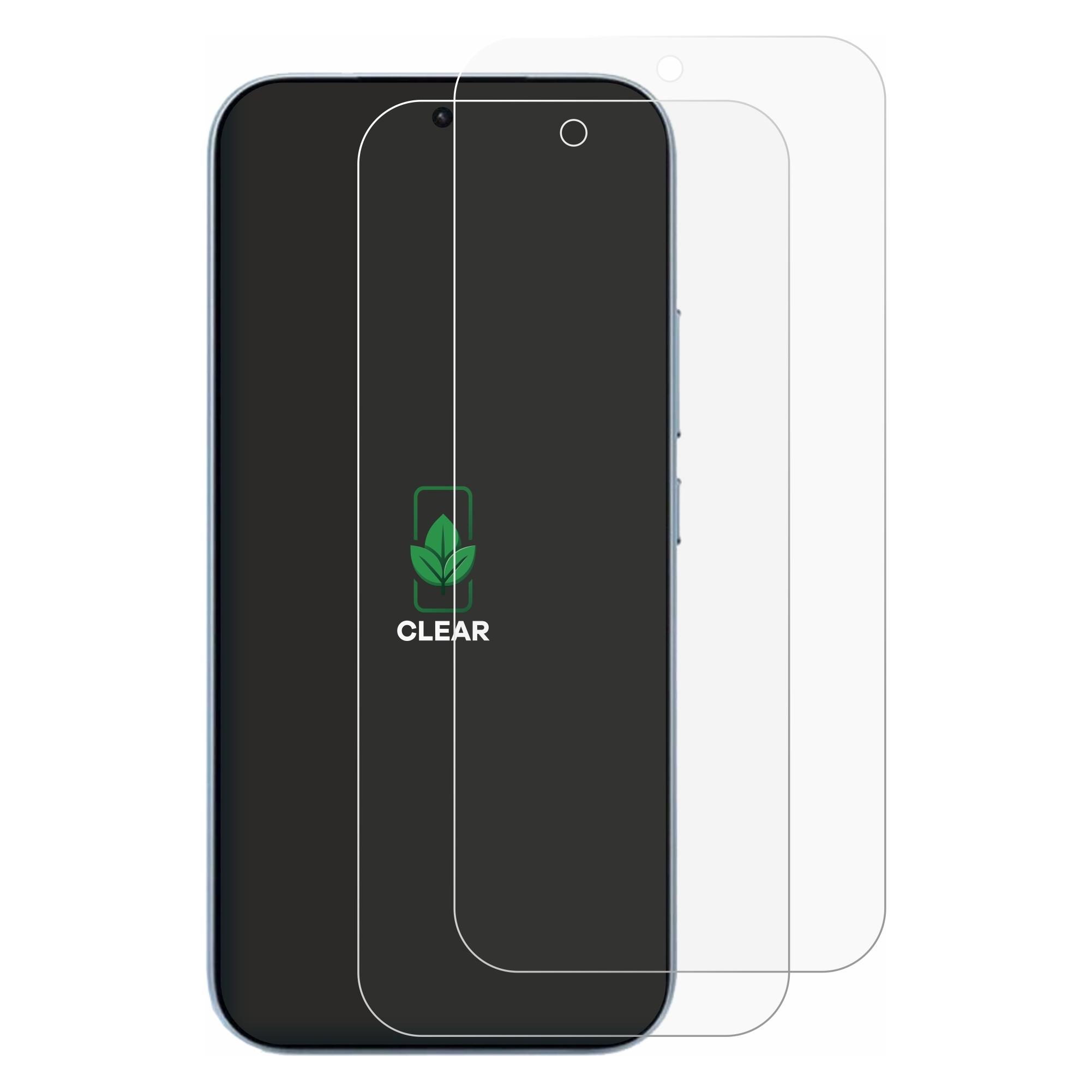 ScreenLeaf Schutzfolie für Xiaomi 17T (case-friendly) Displayschutz Display Schutz Folie Klar Transparent (2 Stk., Xiaomi 17) (6164647)