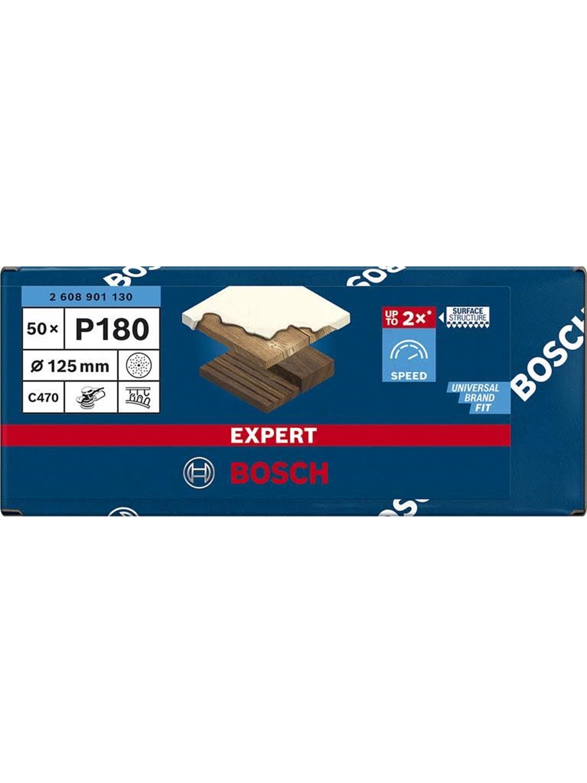 Bosch Expert C470 Sanding Discs P180 50pcs