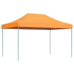 vidaXL Partyzelt Faltbar Pop-Up Orange 440x292x315 cm
