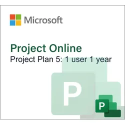 Microsoft Project Online Project Plan 5 (NCE)