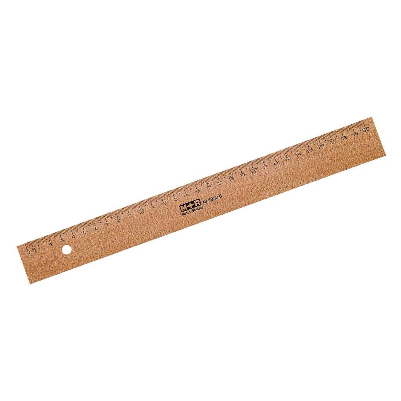 M+r Lineal (30 cm, Holz) (719300000)