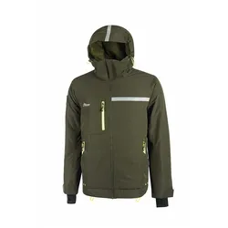 U-Power Graphen-Jacke Wink - dark green - 4XL
