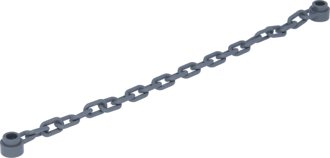 LEGO ketting, 21 schakels, donkergrijs - 30104