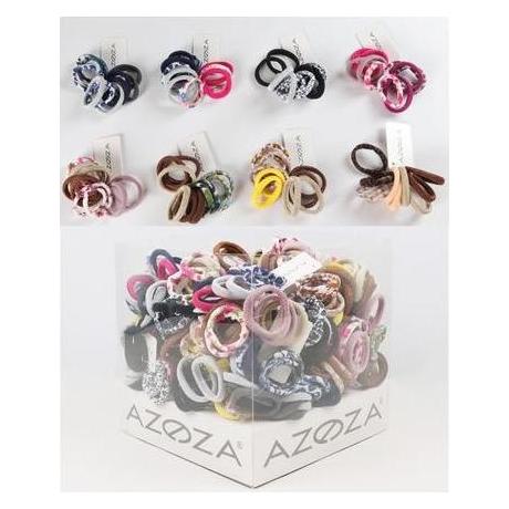 Azoza Haargummis 10er, 8fach sortiert (Haargummi) (52961648)