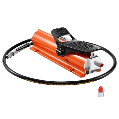 VEVOR Pneumatische hydraulische pomp met aluminium behuizing, Oranje, 10.000 PSI