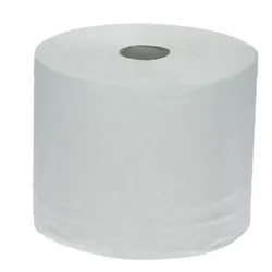 Industrielle Wischtuchrolle 1000 Formate reine Watte weiß Ecolabel 2-lagig 23.5x30.5cm x 2 Rollen -. WEPA Professional