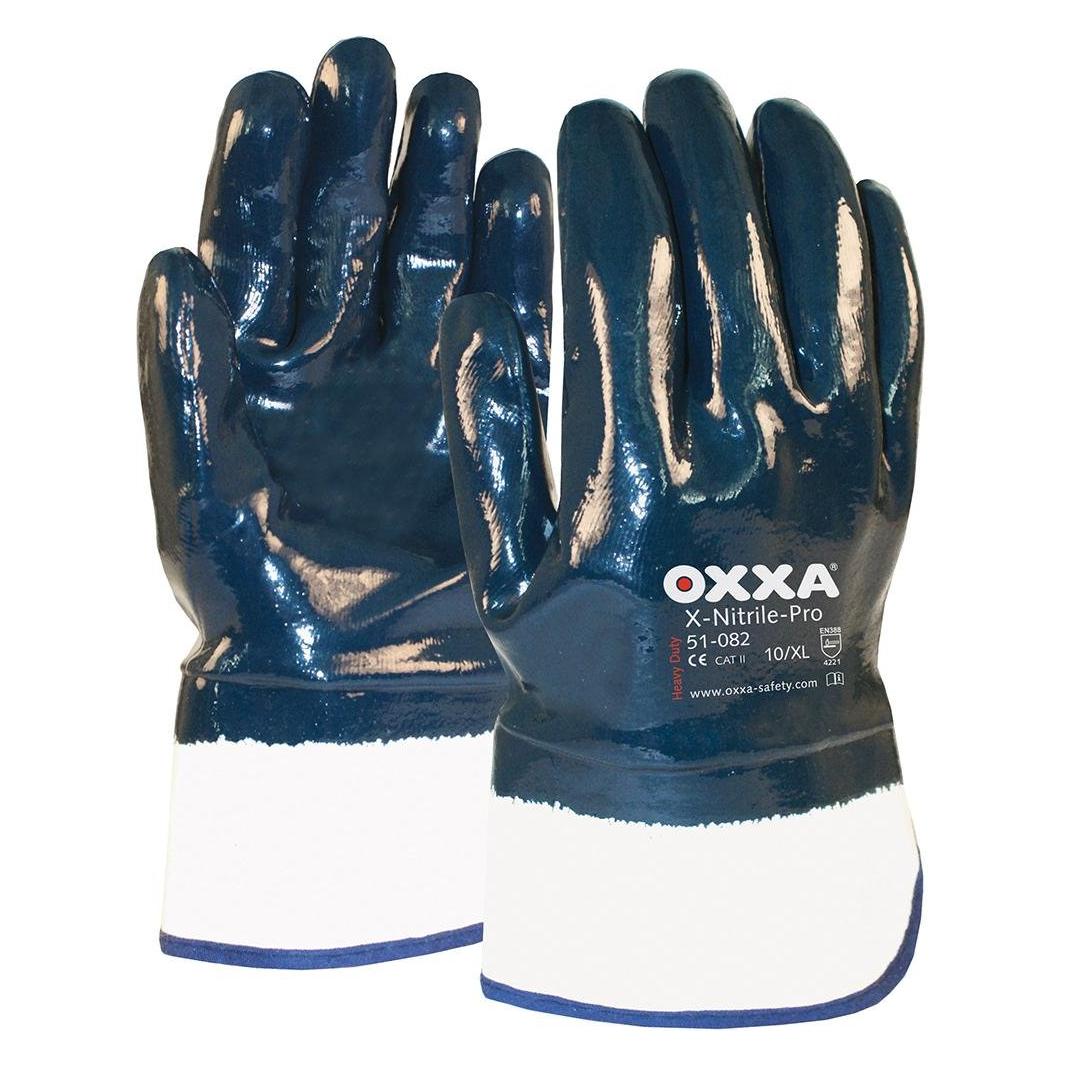 Oxxa Handschuh X-Nitrile-Pro, Gr.9, Stulpe beschichtet (9) (8718249034930)