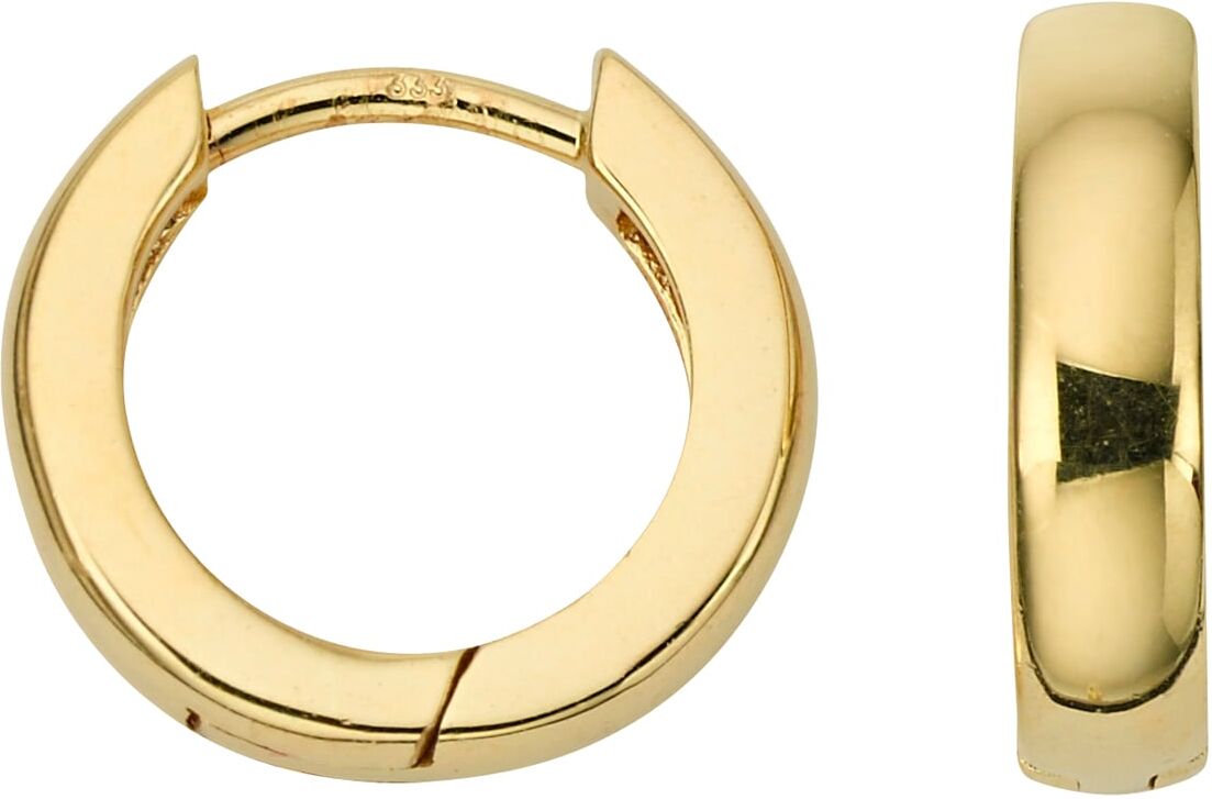 Paar Creolen FIRETTI "Schmuck Geschenk Gold 333 Ohrschmuck Ohrringe in mehreren Größen" Gr. 12, gold (gelbgoldfarben), Ohrringe, Damen, 12, Gelbgold 333