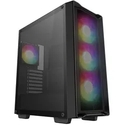 Deepcool CC560 Mesh v2 (ATX, mATX, Mini-ITX), PC Gehäuse, Schwarz