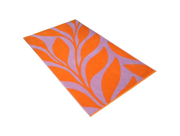 Vossen Strandtuch Ocean Orange Baumwolle 100 x 180 cm