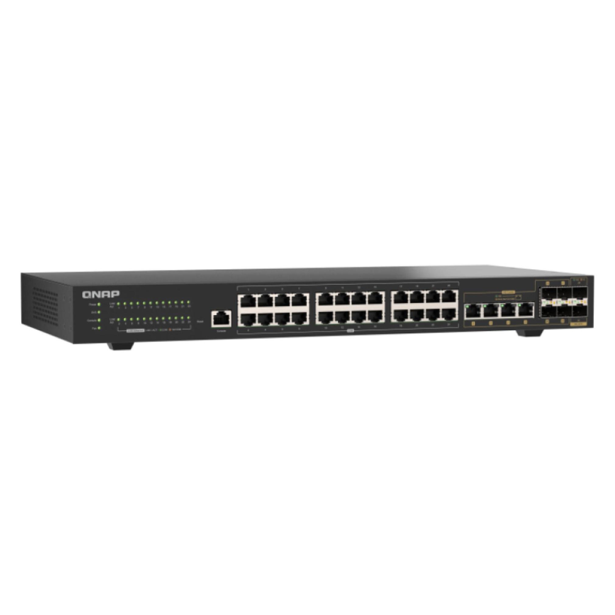 QNAP QSW-M2130-4C2S24T Switch QSW-M2130-4C2S24T (30 Ports) (QSW-M2130-4C2S24T)