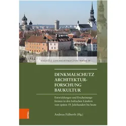 Denkmalschutz - Architekturforschung - Baukultur, Fachbücher