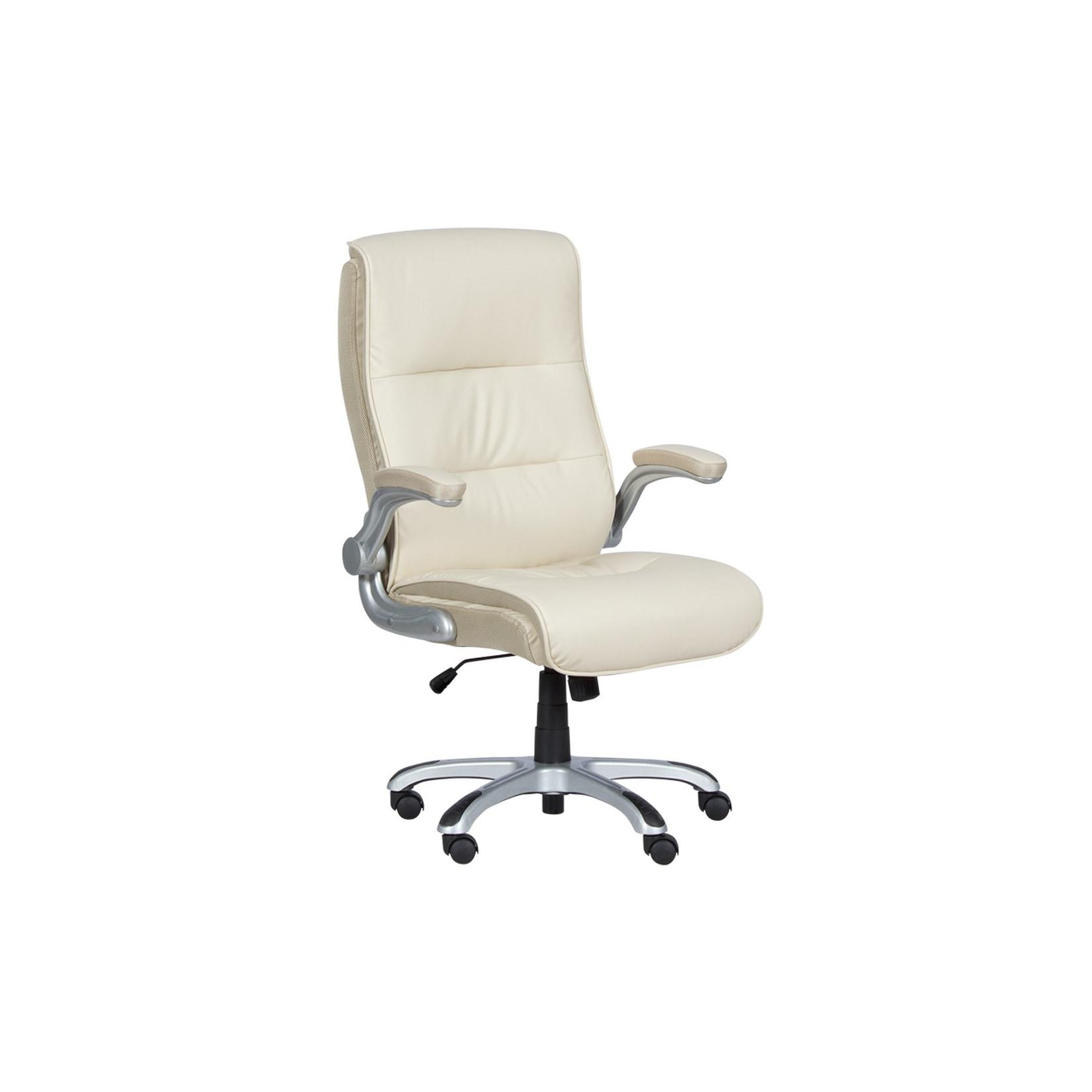 Carmen 6106 Chefsessel mit Kunstleder – Creme
