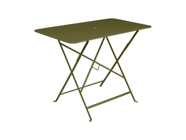 Fermob - Table rectangulaire Bistro - Vert - Acier laqué - Designer Studio Fermob