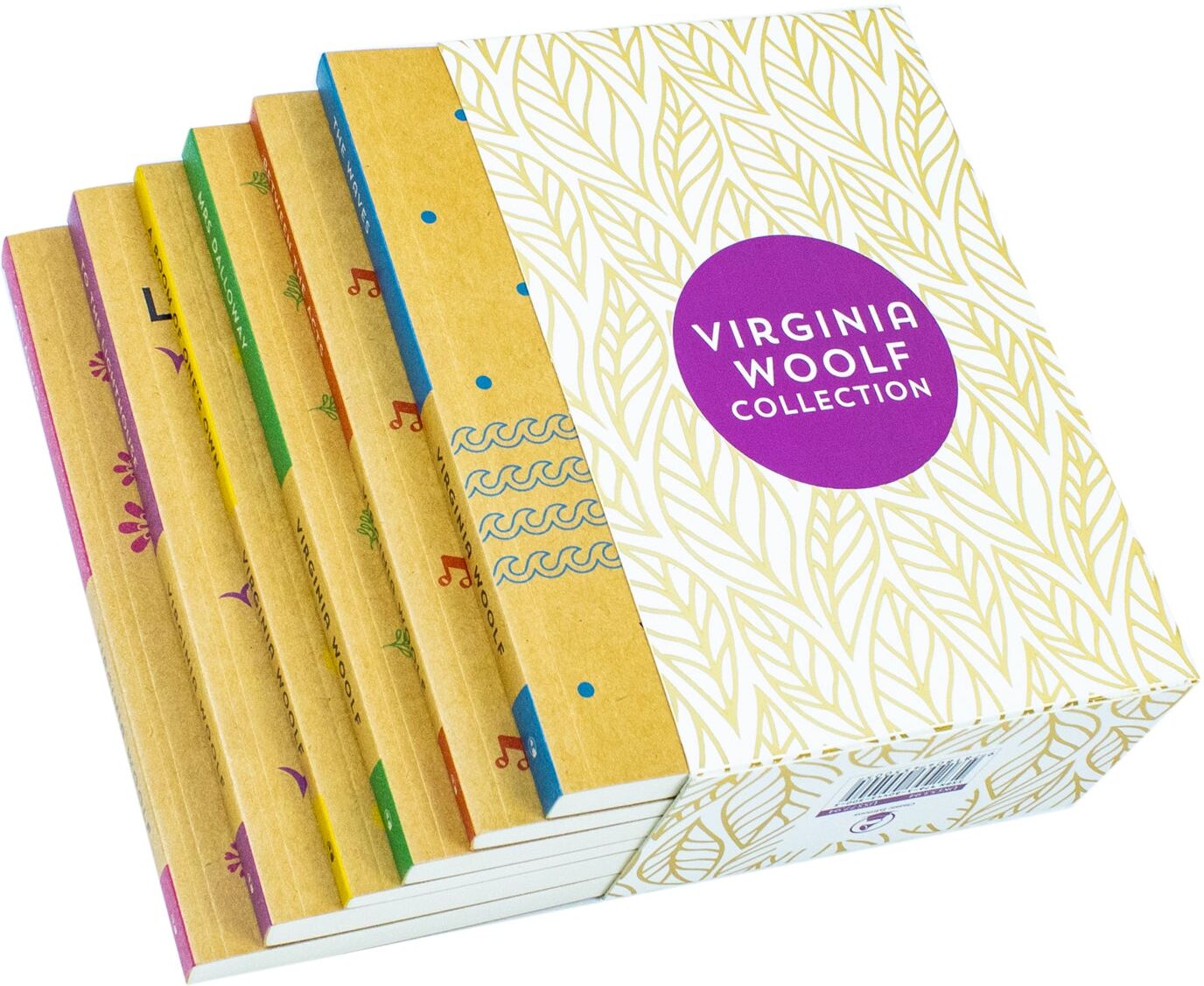 Classic Editions The Virginia Woolf Collection 6 Books Set by Virginia Woolf - Paperback Classic Literary Fiction Boxed Set - A Room Of One's Own, Mrs Dalloway