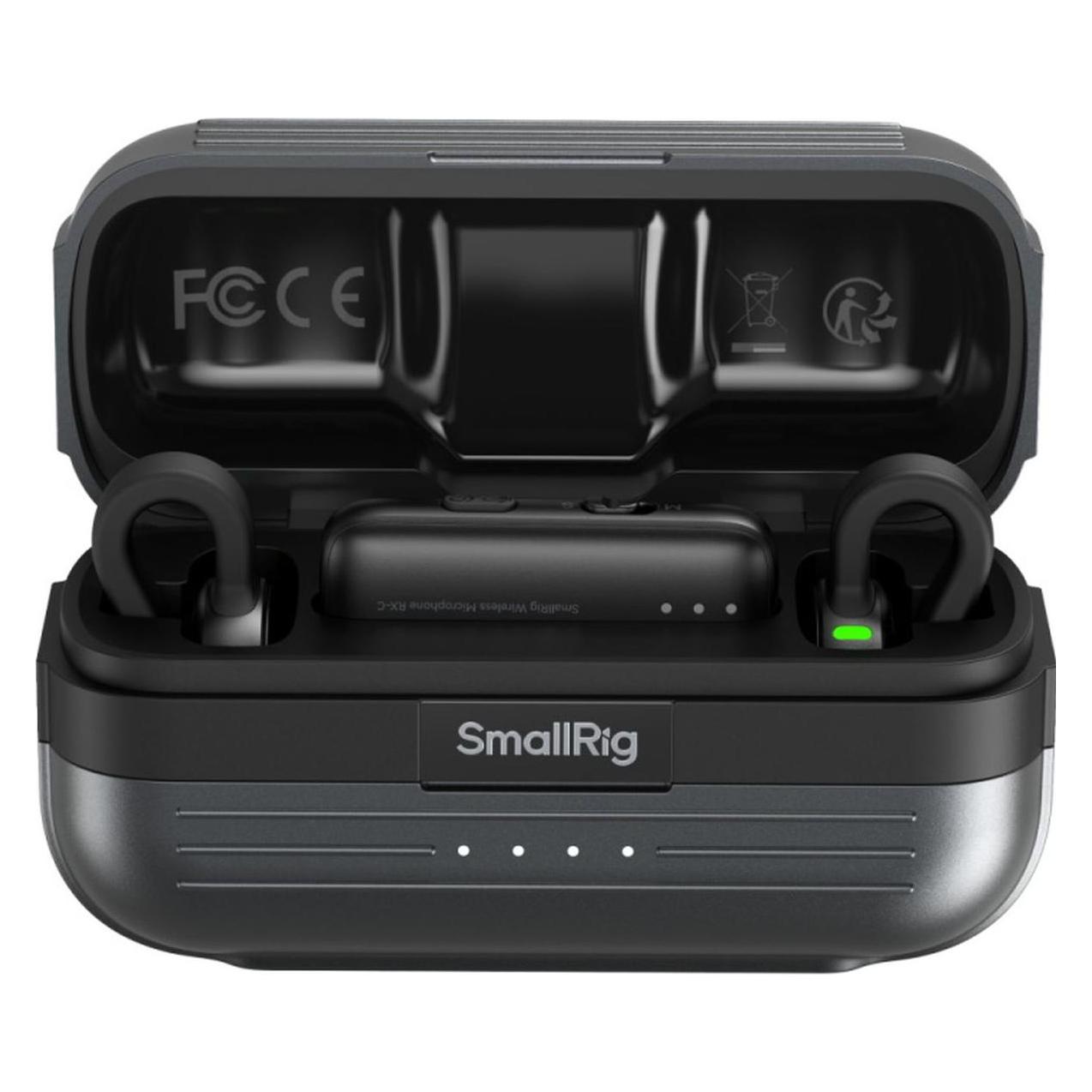 SmallRig 5717 S70-C2 Wireless Microphone with USB-C Adapter for Phones (Black) (5717)
