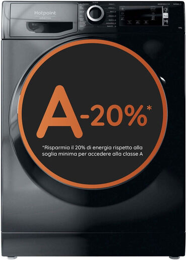 Hotpoint Ariston Lavatrice a libera installazione NBT 108 BLACK IT