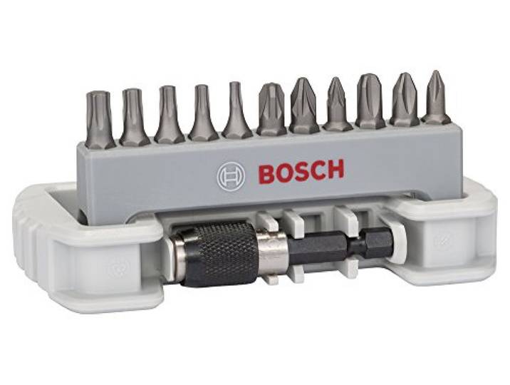 Bosch 12x Extra Hard gemengde schroefbitset, 12-delig
