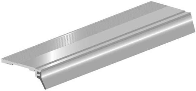 ELLEN Joint de seuil ANB 6 incliné alu argent, Br33xH3xL3000 ; Elton (330500230)
