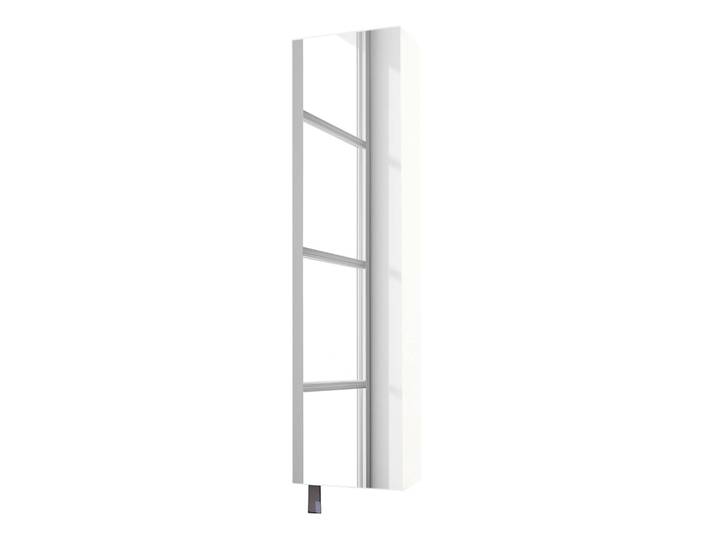 Schuhschrank 45 x 186 x 25cm Weiß/Weiß