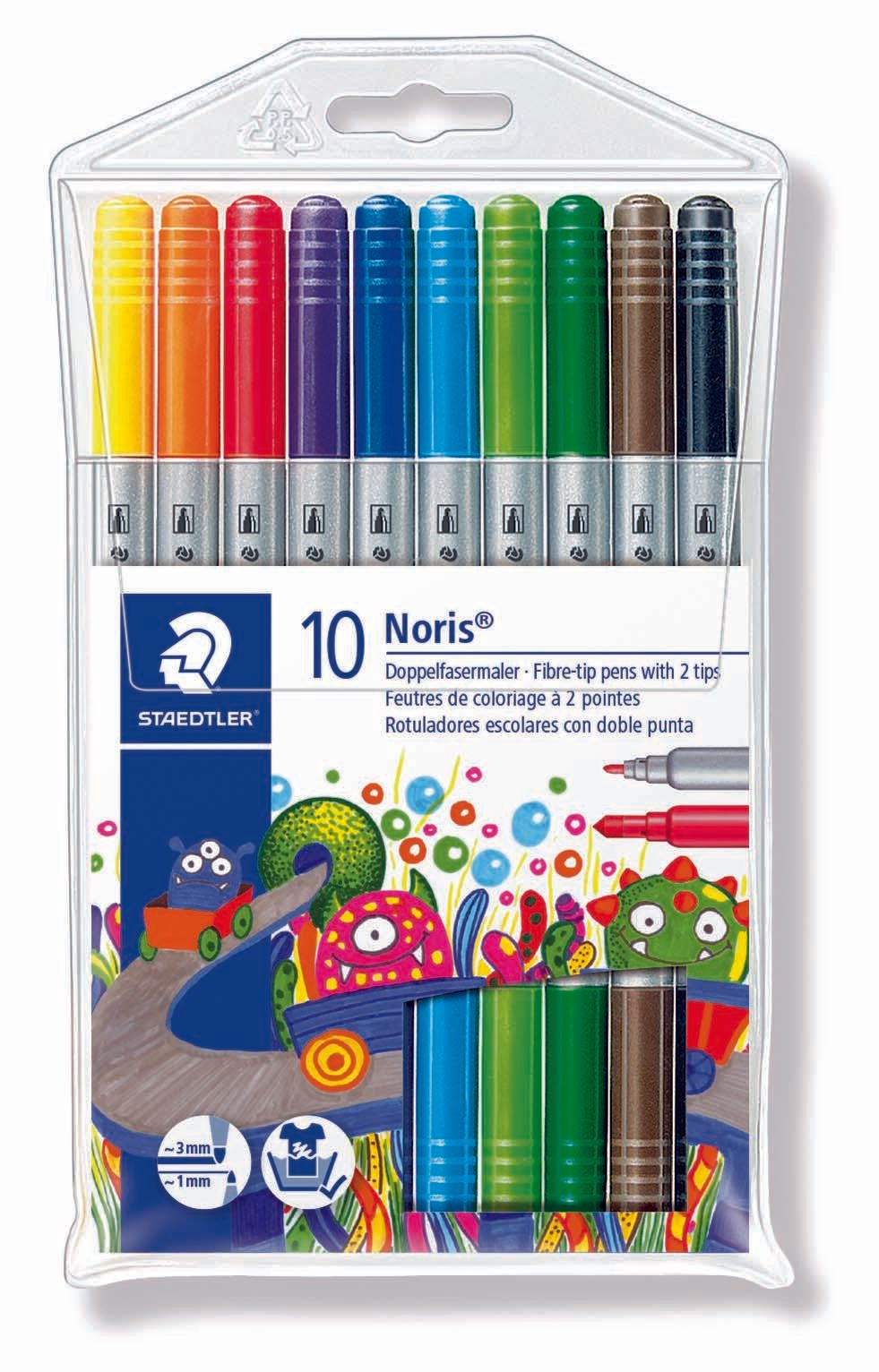 STAEDTLER Filzstifte Noris® 320 Mehrfarbig 320 C10