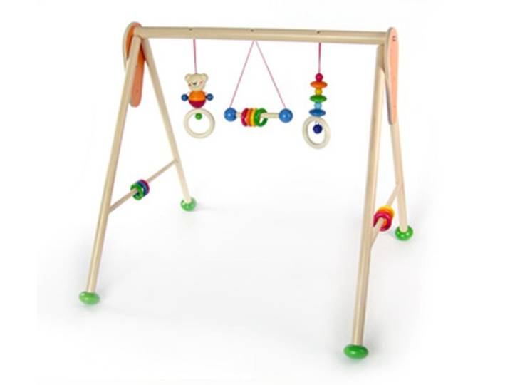 HESS SPIELZEUG Greifspielzeug Babyspielzeug Babyspielgerät Bär Henry BxLxH 620x570x545mm NEU