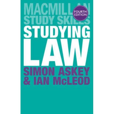 Studying Law, Taschenbuch von Simon Askey,Ian McLeod, Macmillan Education Elt, 978-1-137-41268-3
