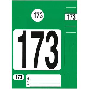Eichner Schlüsselanhänger Kfz-Set, 9219-00676-09, Schlaufe, von 1-300 nummeriert, grün, 300 Stk