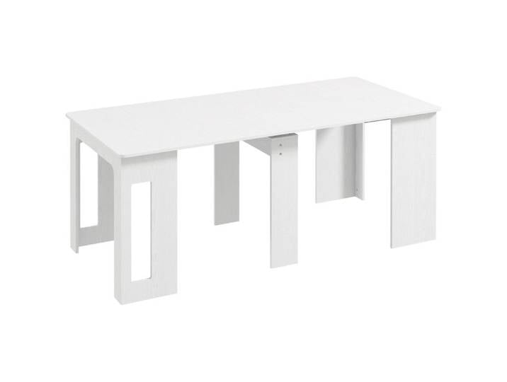 Table console extensible 6 personnes GRETEL blanche