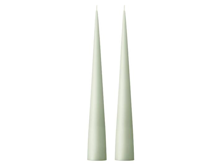 ester & erik Bougie cônique ester & erik 37 cm Lot de 2 mat Water mint 03
