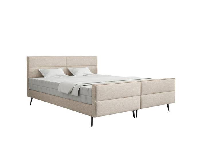 Fun Möbel Polsterbett Schlafzimmerbett CREMONA in Stoff Gemma ohne Matratze (auch mit Matratze erhältlich)