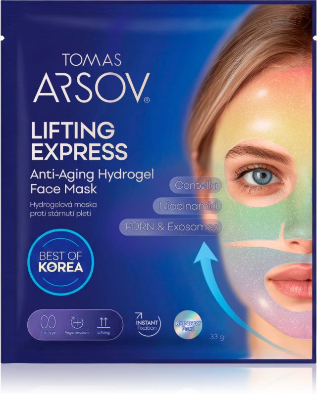 Tomas Arsov Lifting Express Anti-Aging Hydrogel Mask masque hydrogel anti-âge 1 pcs