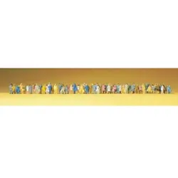 Preiser 79251 N Reisende,Passanten 60 St.