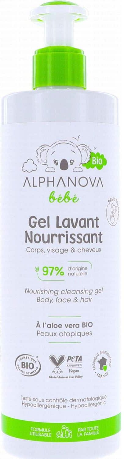Alphanova Bebé gel Lavado Nutritivo 400 ml