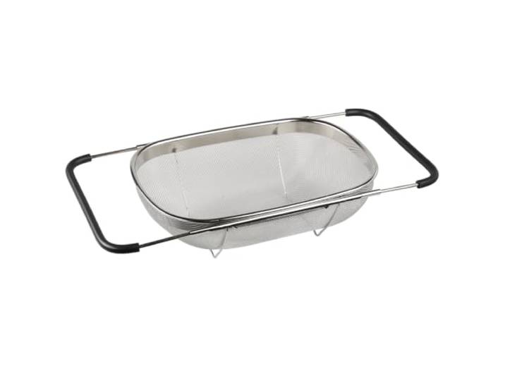 KESPER Passoire d'évier extensible en acier inoxydable 36\,5-55 cm 90940 Passoire variable à accrocher dans presque tous les éviers