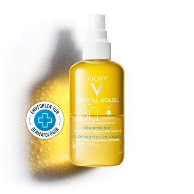Vichy Ideal Soleil Sonnenspray+Hyaluron LSF 30 200 ml Spray
