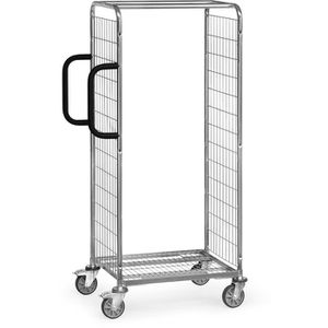 Fetra Kommissionierwagen 28200, verzinkt, 1 Etage, Höhe 1625mm, 650 x 510mm