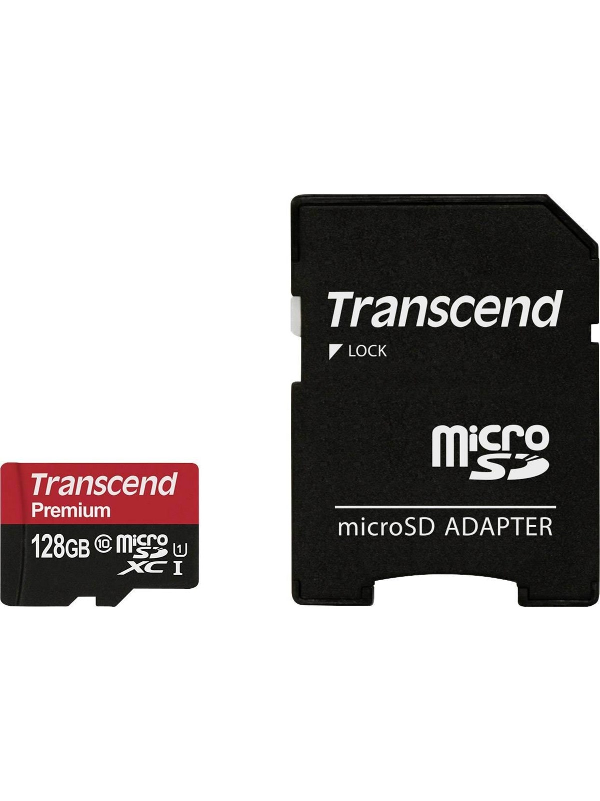 Transcend MicroSDXC/SDXC U1 400x - 128GB