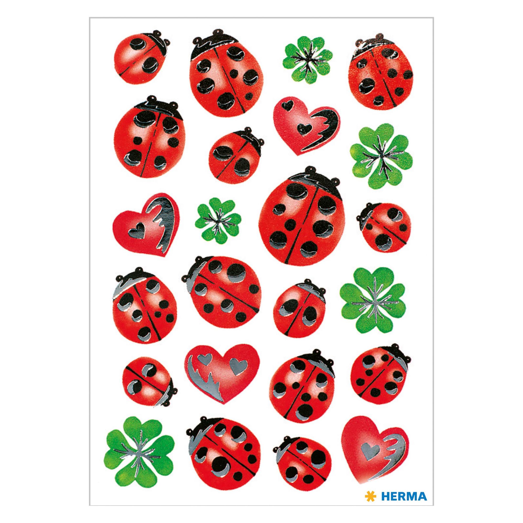 Herma Marienkäfer (48 Sticker) (3529)