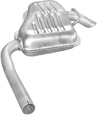 Polmo Endschalldämpfer 08233 Für Ford