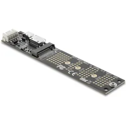 Delock OCuLink zu M.2 Key M NVMe SSD Konverter, SSD + Festplatte Zubehör